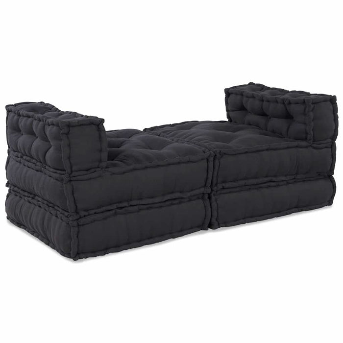Pernă 4 pcs Antracit 70 x 70 x 54 cm Poliester - WALTI WALTI