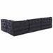 Pernă 4 pcs Antracit 70 x 70 x 54 cm Poliester - WALTI WALTI