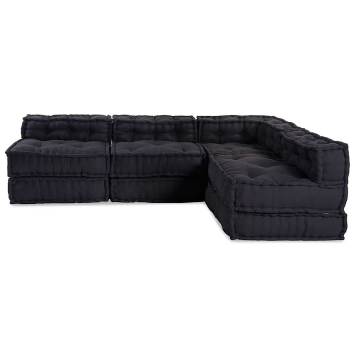 Pernă 4 pcs Antracit 70 x 70 x 54 cm Poliester - WALTI WALTI