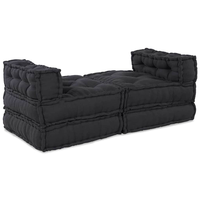 Pernă 4 pcs Antracit 70 x 70 x 54 cm Poliester - WALTI WALTI