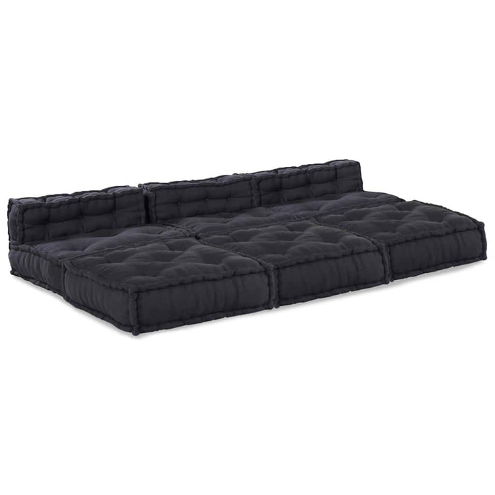 Pernă 4 pcs Antracit 70 x 70 x 54 cm Poliester - WALTI WALTI