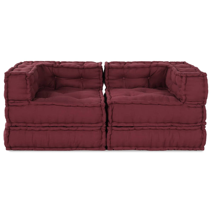 Unitate de canapea modulară 2 pcs Bordo 140 x 70 x 56 cm WALTI