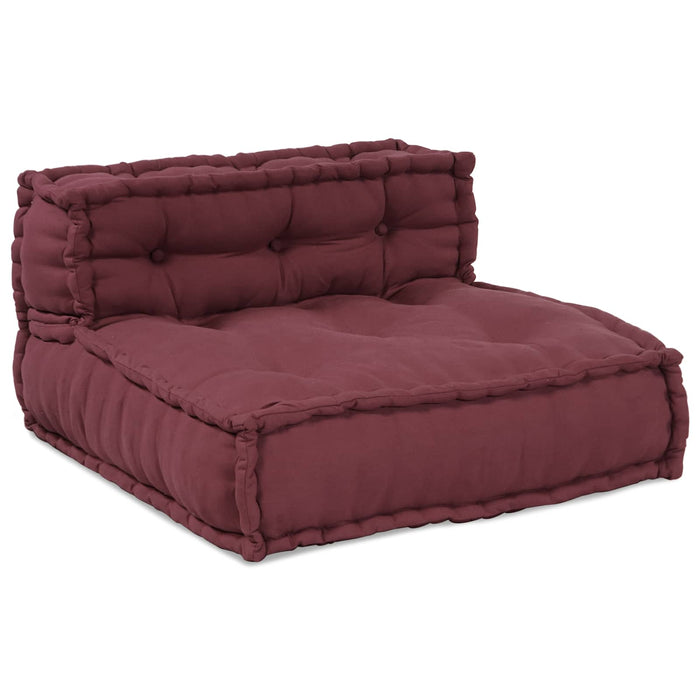 Unitate de canapea modulară 4 pcs Bordo Țesătură WALTI