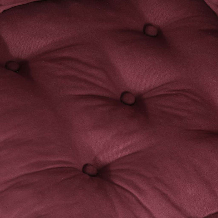 Pernă 2 pcs Roșu 70 x 70 x 36 cm Poliester - WALTI WALTI
