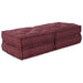 Pernă 2 pcs Roșu 70 x 70 x 36 cm Poliester - WALTI WALTI