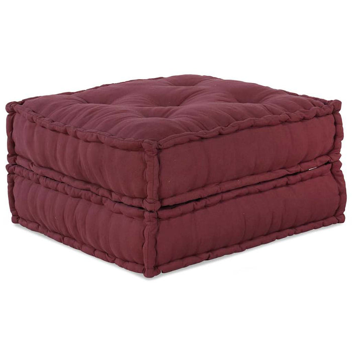 Pernă 2 pcs Roșu 70 x 70 x 36 cm Poliester - WALTI WALTI