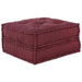 Pernă 2 pcs Roșu 70 x 70 x 36 cm Poliester - WALTI WALTI