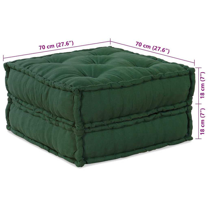 Unitate de canapea modulară 2 pcs Verde 140 x 70 x 36 cm WALTI