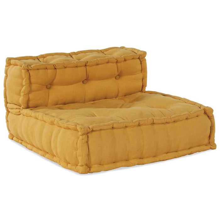 Unitate de canapea modulară 4 pcs Galben Țesătură WALTI