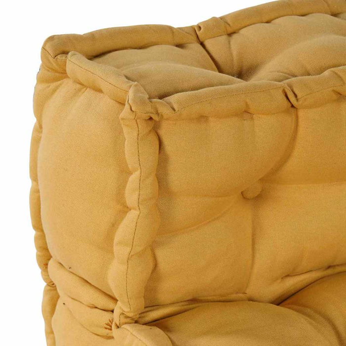 Unitate de canapea modulară 4 pcs Galben Țesătură WALTI