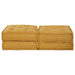 Canapea modulară 2 pcs Galben 140 x 70 x 36 cm țesătură - WALTI WALTI