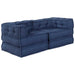 Pernă 2 pcs albastru 70 x 70 x 54 cm Poliester - WALTI WALTI