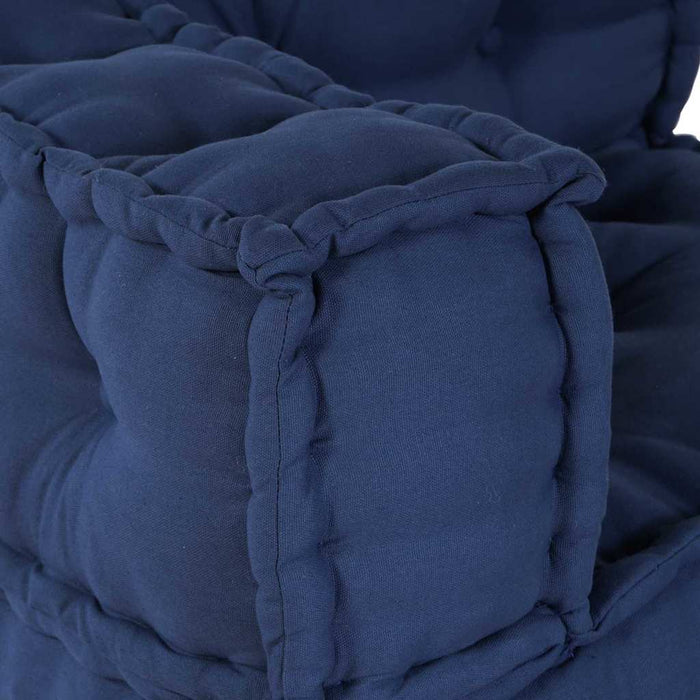 Pernă 3 pcs albastru 70 x 70 x 54 cm Poliester - WALTI WALTI