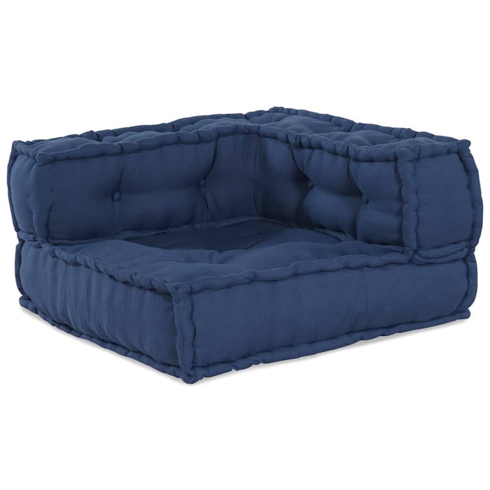 Pernă 3 pcs albastru 70 x 70 x 54 cm Poliester - WALTI WALTI