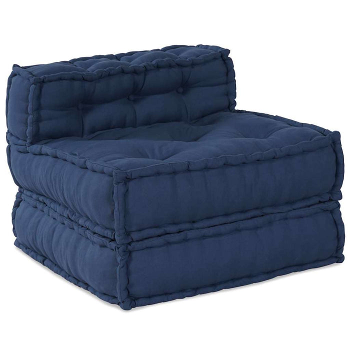 Pernă 3 pcs albastru 70 x 70 x 54 cm Poliester - WALTI WALTI