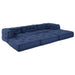Pernă 3 pcs albastru 70 x 70 x 54 cm Poliester - WALTI WALTI