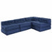 Pernă 4 pcs albastru 70 x 70 x 54 cm Poliester - WALTI WALTI