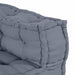 Pernă 4 pcs Gri 70 x 70 x 54 cm Poliester - WALTI WALTI