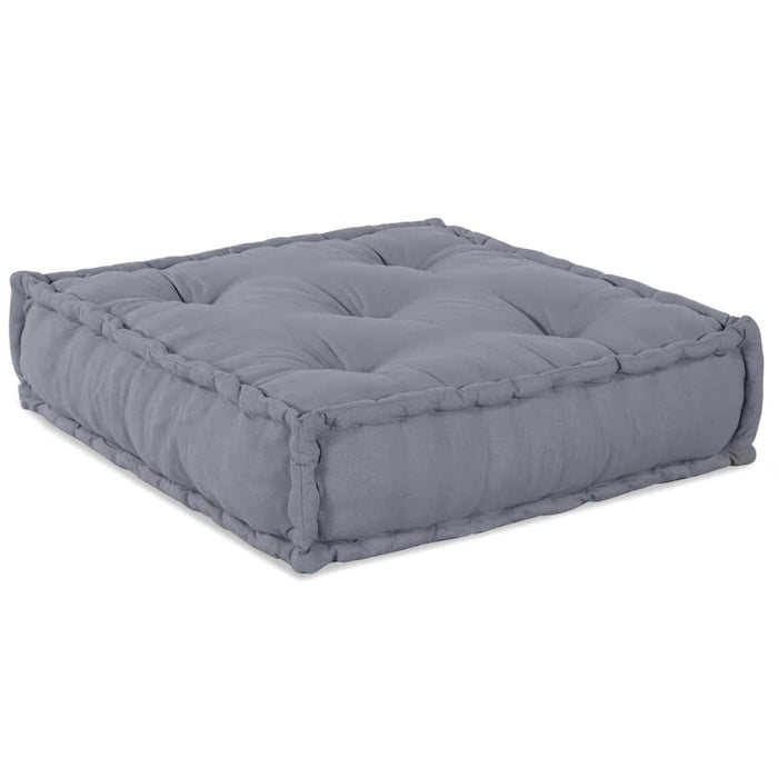 Pernă 4 pcs Gri 70 x 70 x 54 cm Poliester - WALTI WALTI