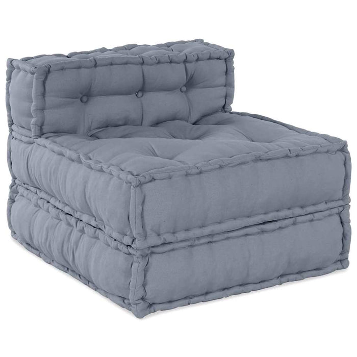 Pernă 4 pcs Gri 70 x 70 x 54 cm Poliester - WALTI WALTI