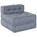 Pernă 4 pcs Gri 70 x 70 x 54 cm Poliester - WALTI WALTI