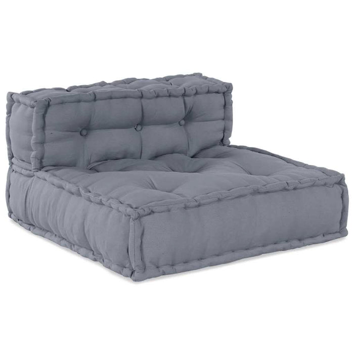 Pernă 4 pcs Gri 70 x 70 x 54 cm Poliester - WALTI WALTI