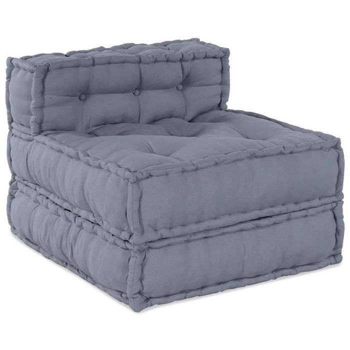 Pernă 4 pcs Gri 70 x 70 x 54 cm Poliester - WALTI WALTI