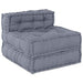 Pernă 4 pcs Gri 70 x 70 x 54 cm Poliester - WALTI WALTI