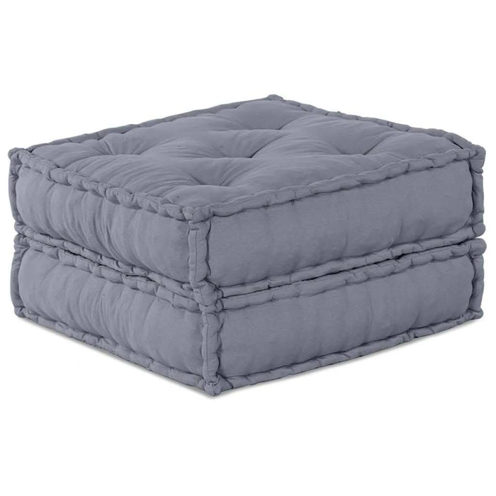 Pernă 2 pcs Gri 70 x 70 x 36 cm Poliester - WALTI WALTI