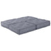 Pernă 2 pcs Gri 70 x 70 x 36 cm Poliester - WALTI WALTI