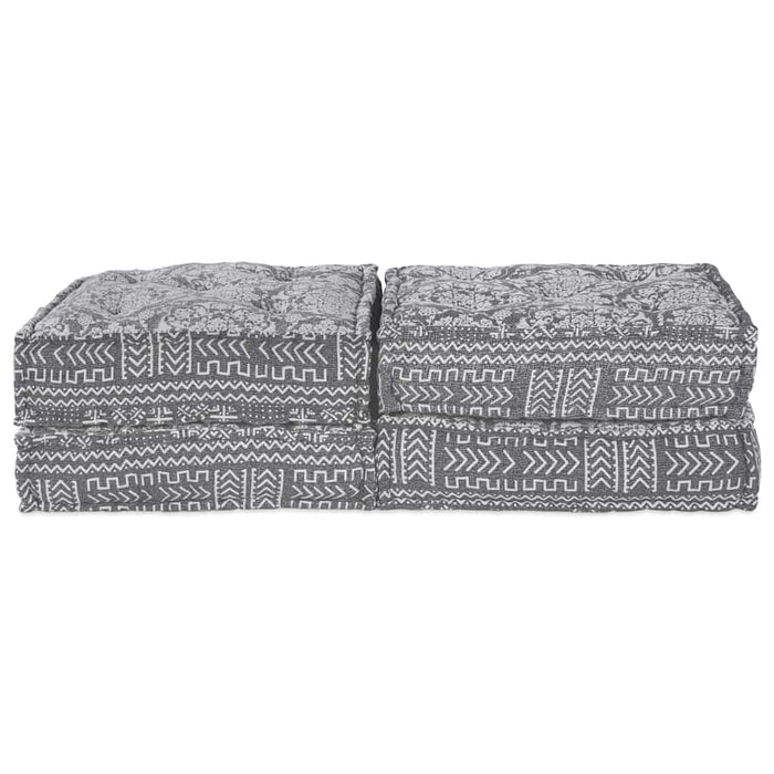 Unitate de canapea modulară 2 pcs Gri deschis 140 x 70 x 36 cm WALTI