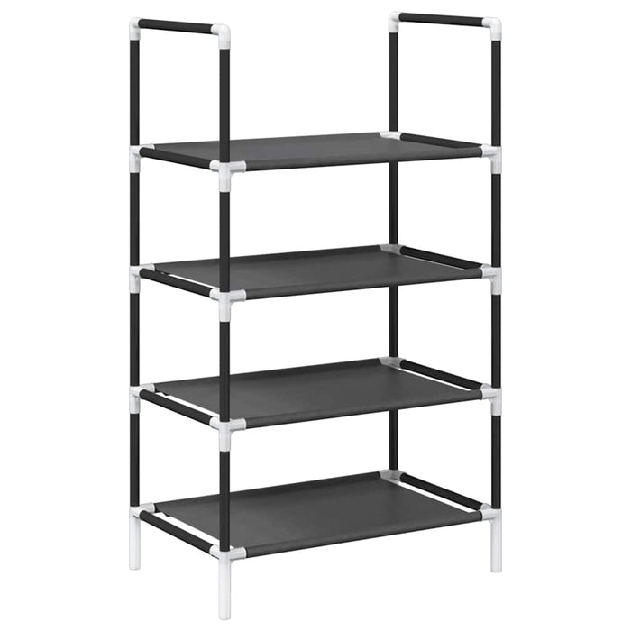 Suport pantofi 4 niveluri negru 44x28x77 cm țesătură nețesă - WALTI WALTI