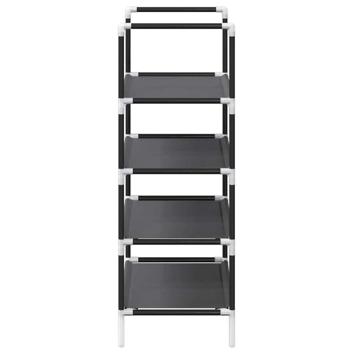 Suport pantofi 4 niveluri negru 44x28x77 cm țesătură nețesă - WALTI WALTI