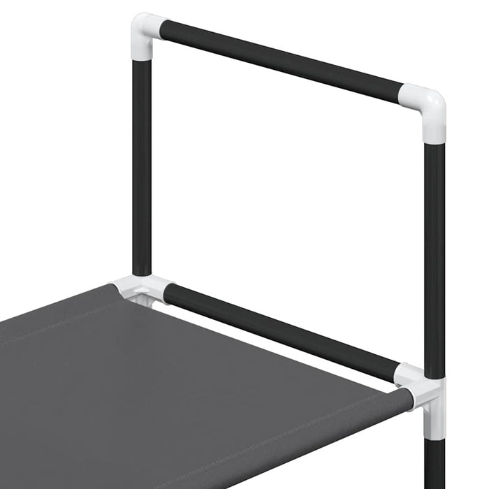 Suport pantofi 4 niveluri negru 44x28x77 cm țesătură nețesă - WALTI WALTI