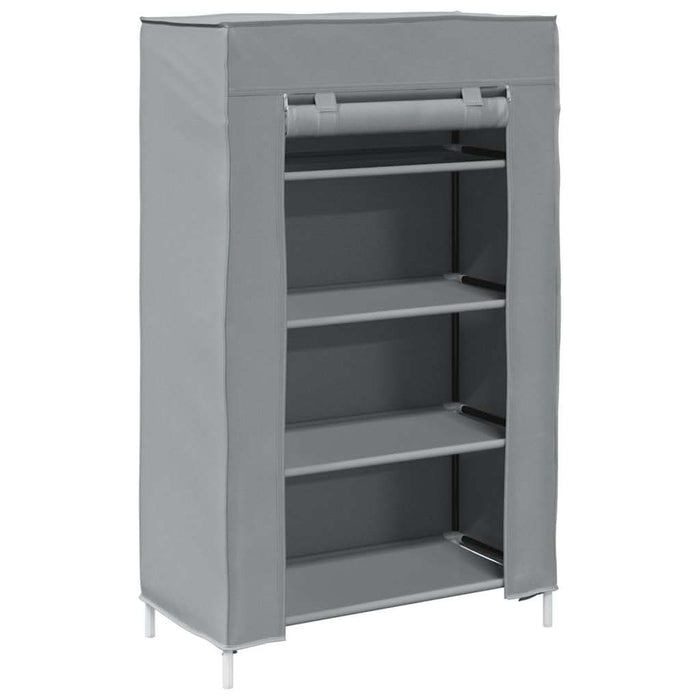 Dulap pantofi gri 60,5x30x97 cm țesătură nețesă - WALTI WALTI