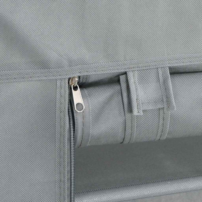 Dulap pantofi gri 60,5x30x97 cm țesătură nețesă - WALTI WALTI