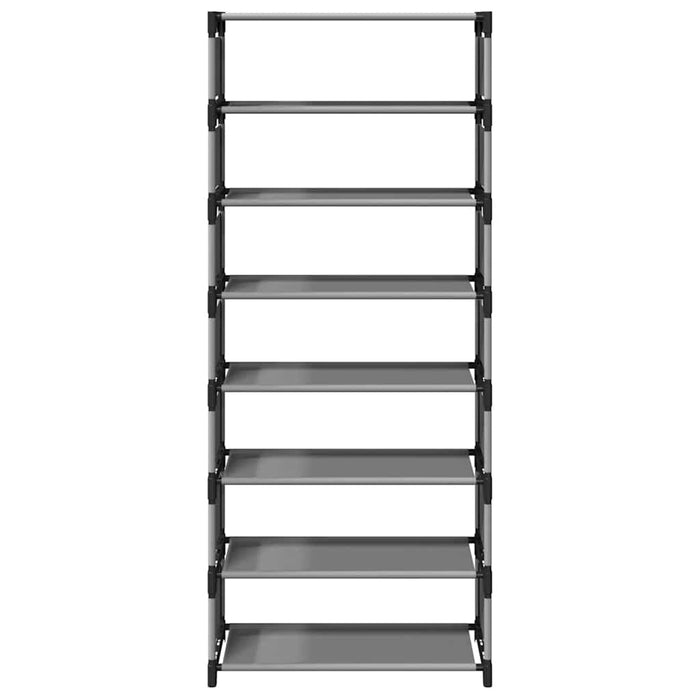 Suport pantofi cu 8 niveluri, gri 54x28x124 cm, nețesut - WALTI WALTI