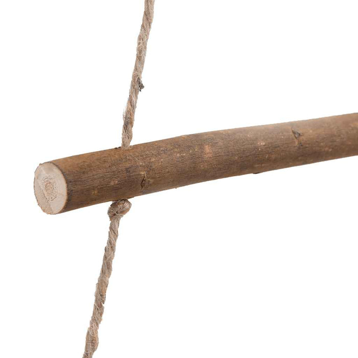 Brazi de Crăciun suspendați cu stele de sus 2 buc Ramă naturală - WALTI WALTI
