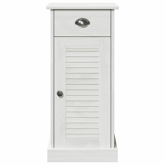 Cabina de Baie VIGO Alb 37.5 x 34 x 80 cm Lemn masiv de pin - WALTI WALTI
