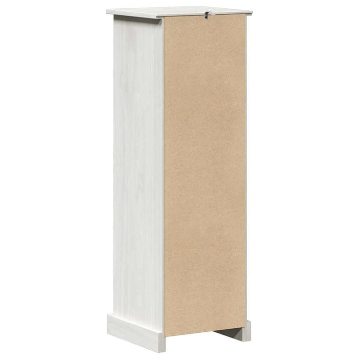 Dulap de Baie cu raft VIGO Alb și Alb Antic 37 x 34 x 110 cm - WALTI WALTI