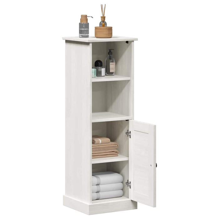 Dulap de Baie cu raft VIGO Alb și Alb Antic 37 x 34 x 110 cm - WALTI WALTI