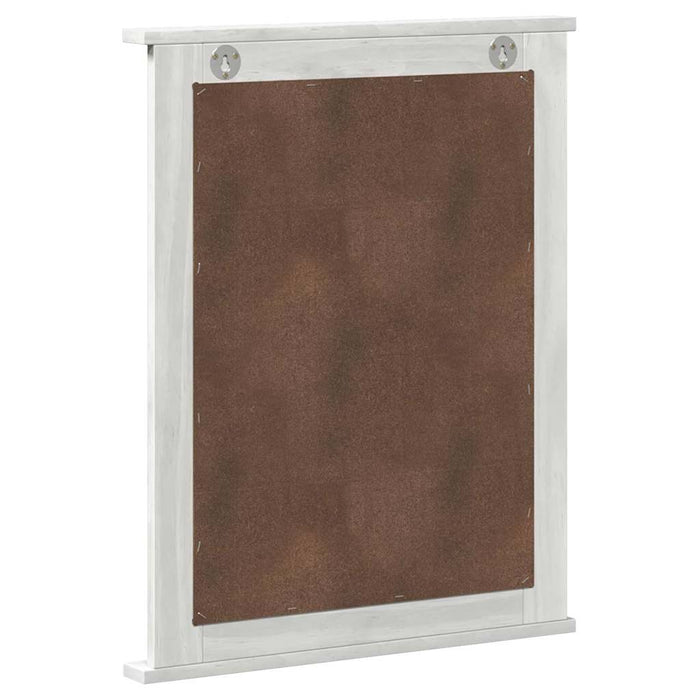 Oglindă cu oglindă VIGO Alb 55.5 x 5 x 70 cm Lemn masiv de pin - WALTI WALTI