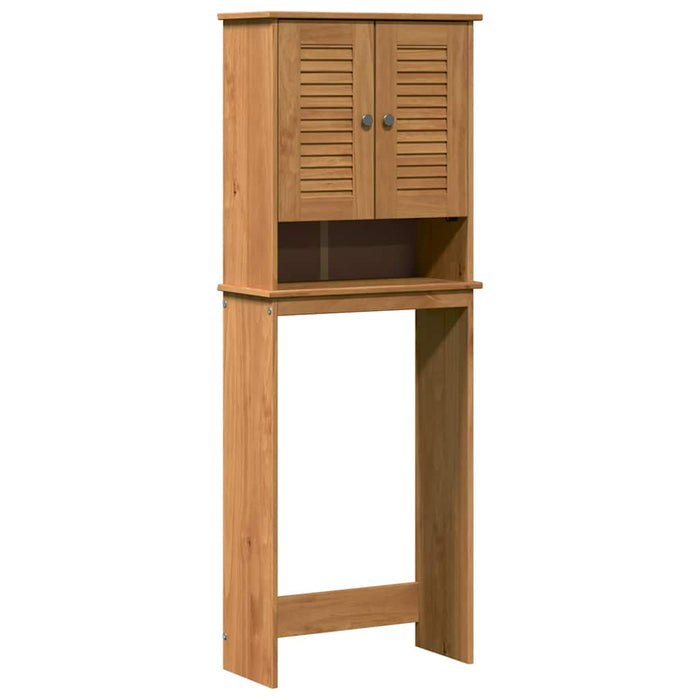 Dulap pentru toaletă cu raft VIGO maro miere 60 x 27 x 161 cm - WALTI WALTI