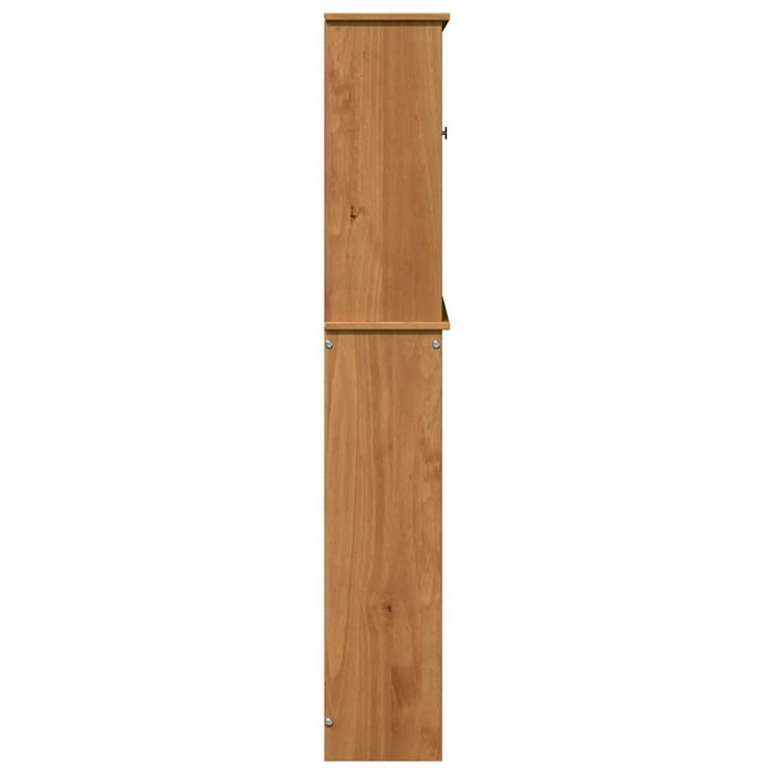 Dulap pentru toaletă cu raft VIGO maro miere 60 x 27 x 161 cm - WALTI WALTI
