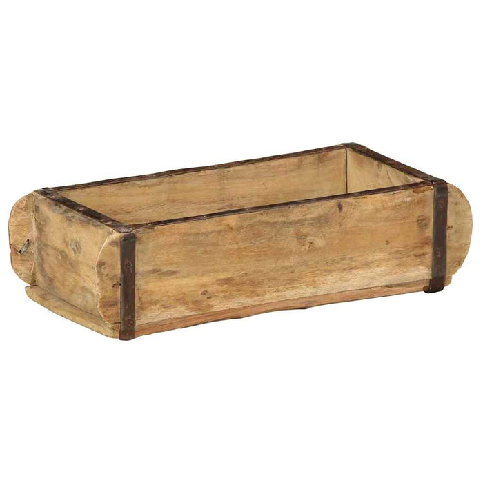 Tavă 4 buc. Maro 30 x 15 x 9 cm Lemn recuperat masiv WALTI