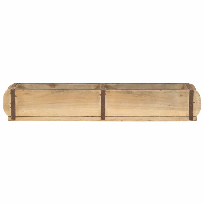Tavă cu depozitare Maro 57 x 15 x 9 cm Lemn recuperat masiv - WALTI WALTI