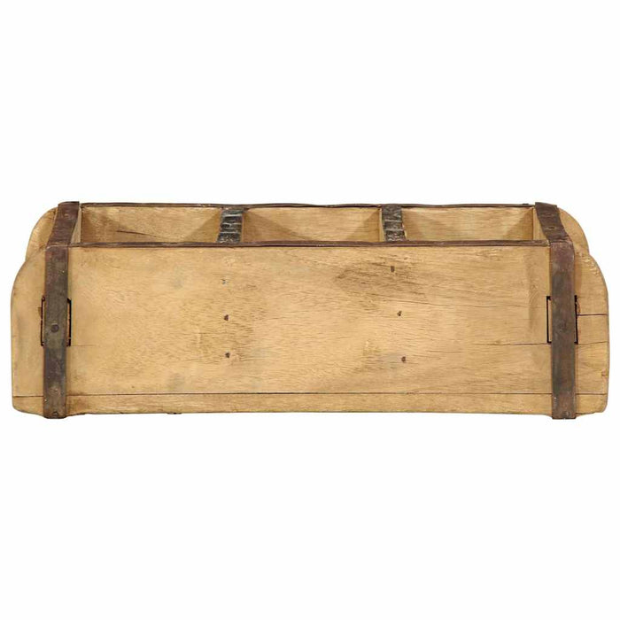 Tavă 4 pcs Maro 30 x 14 x 9 cm Lemn recuperat masiv - WALTI WALTI