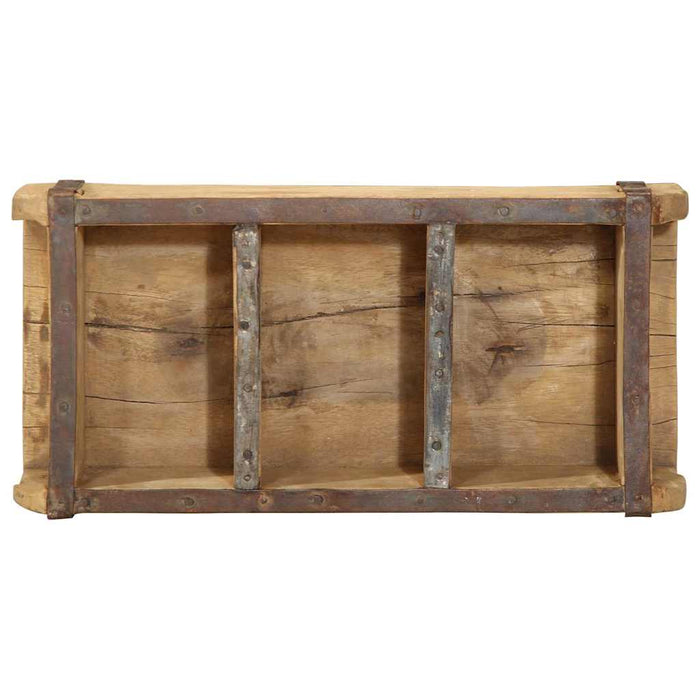 Tavă 4 pcs Maro 30 x 14 x 9 cm Lemn recuperat masiv - WALTI WALTI