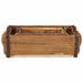 Tavă 2 pcs Maro 29 x 31 x 10 cm Lemn recuperat masiv - WALTI WALTI