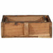 Tavă 2 pcs Maro 29 x 31 x 10 cm Lemn recuperat masiv - WALTI WALTI